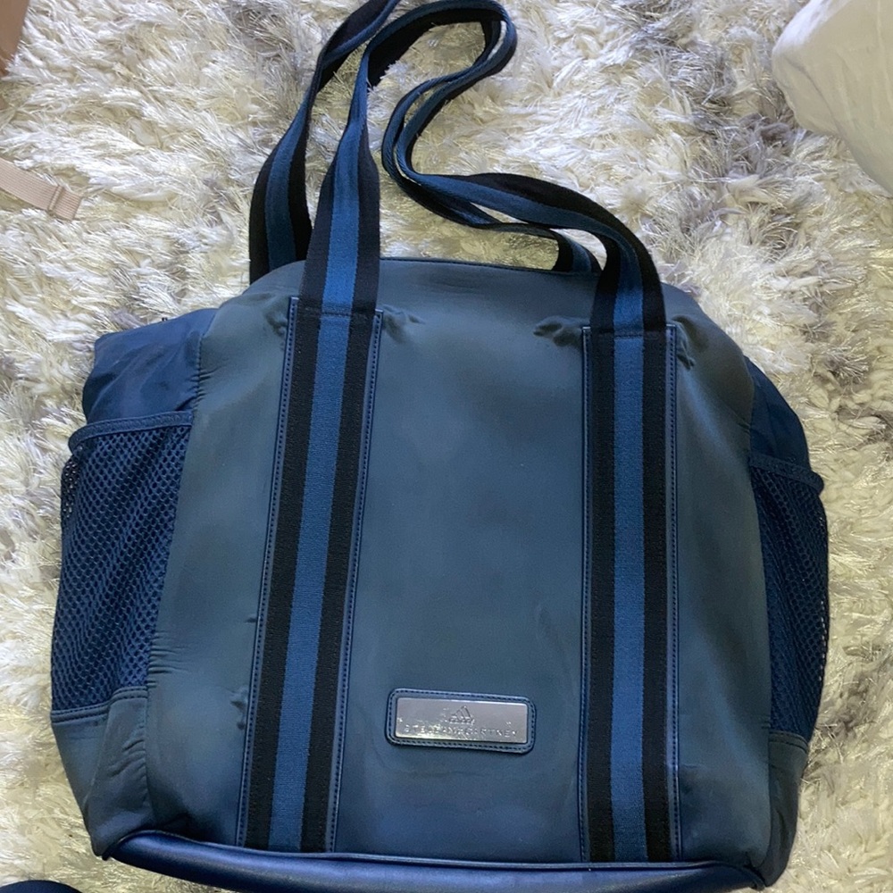 Blue athletic used tote